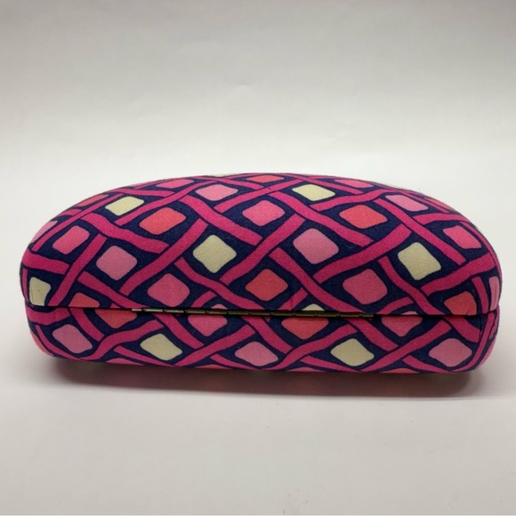 Vera Bradley Pink Print Eyeglasses Case with spare lenses - Picture 2 of 6